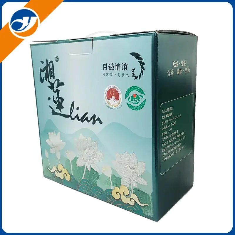 Қол гофрленген қағаз сыйлық қорабы