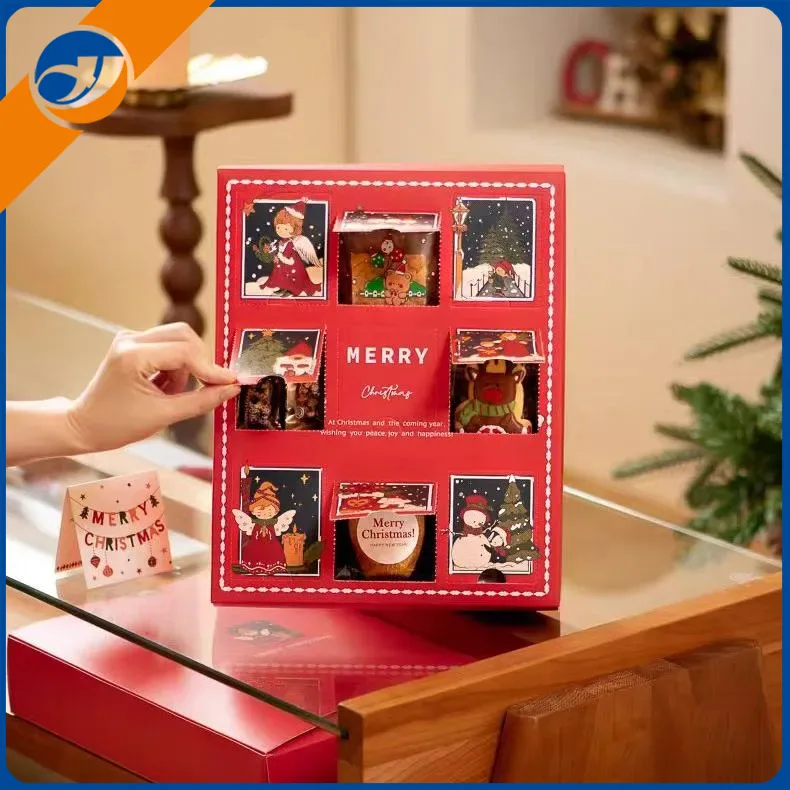 Жаңа жылдық сыйлыққа арналған қағаз қорап